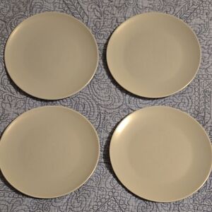 Ikea Blue Salad Plates Set of 4